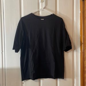 H & M basic short sleeve black t-shirt